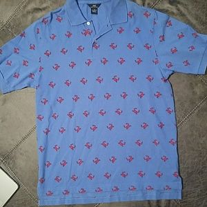 Brooks Brothers polo with Crab print