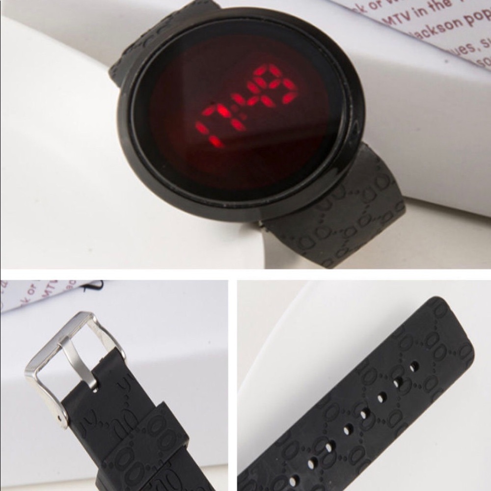 Men's watch LED touch screen