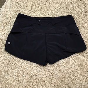 Lululemon speed shorts