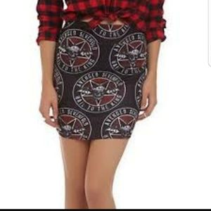 Avenge sevenfold mini skirt