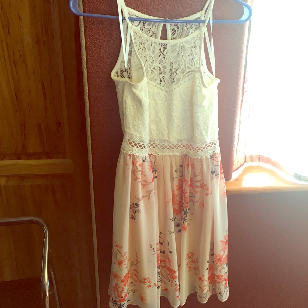 Floral mini dress