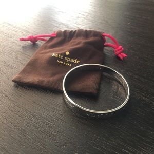 Kate Spade Silver Wedding Bangle