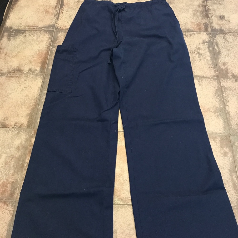Navy blue scrub bottoms