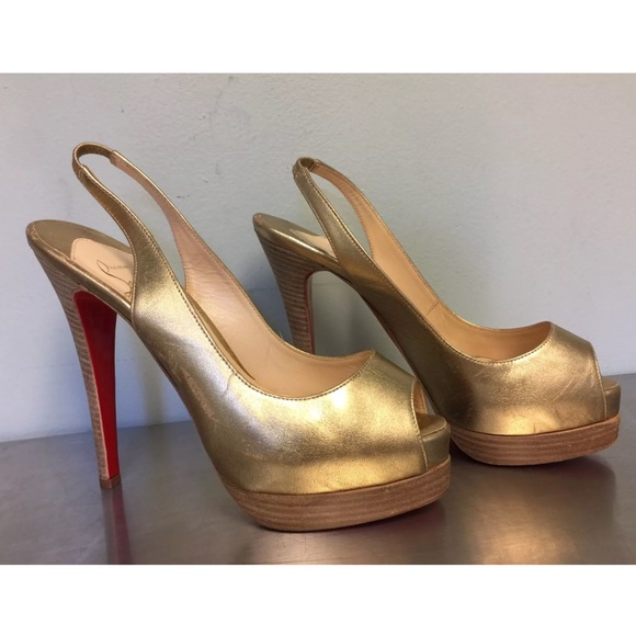 **SOLD** Christian Louboutin Slingback 👠 - Picture 2 of 7