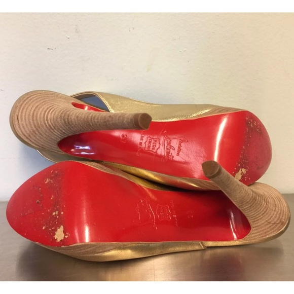 **SOLD** Christian Louboutin Slingback 👠 - Picture 5 of 7