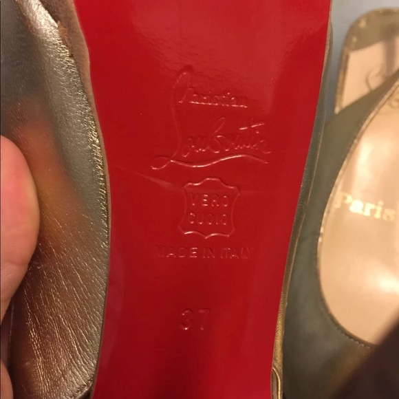 **SOLD** Christian Louboutin Slingback 👠 - Picture 7 of 7
