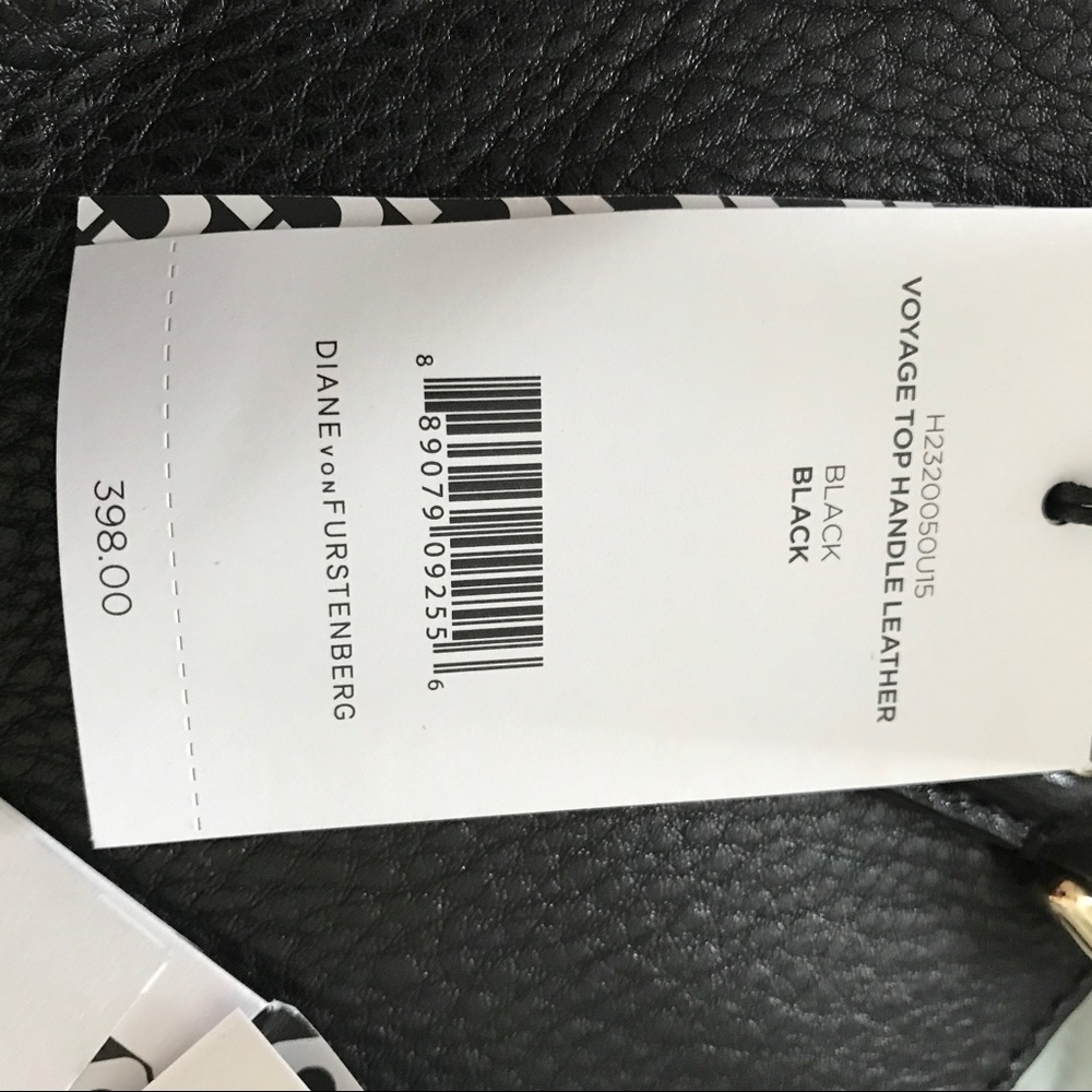 DVF Diane Von Furstenberg Voyage Leather Tote - Picture 7 of 8