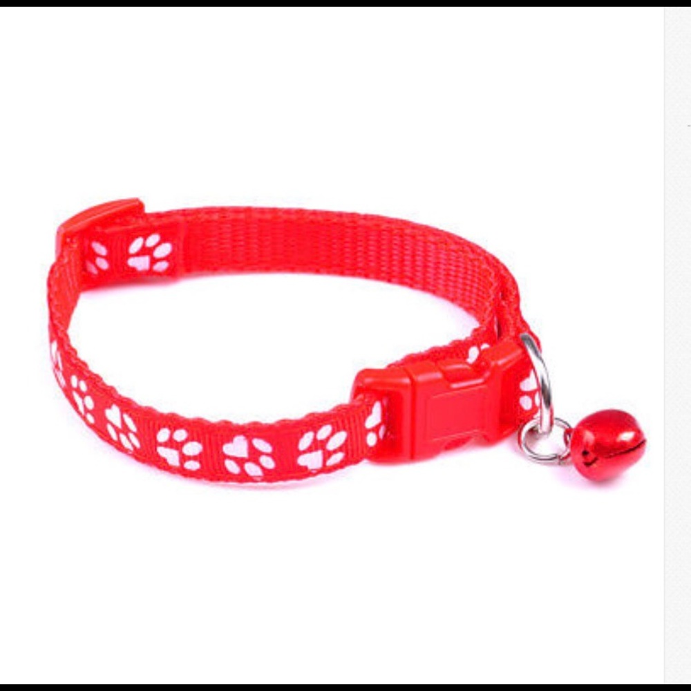 Dog neck chain nylon fabric small