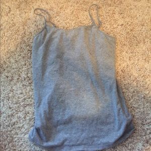 Gray tank top