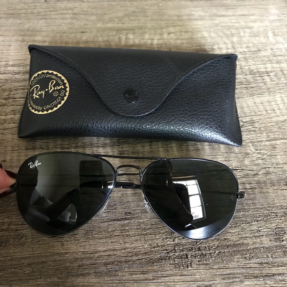 Ray-ban Black Aviators