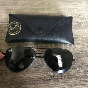 Ray-ban Black Aviators