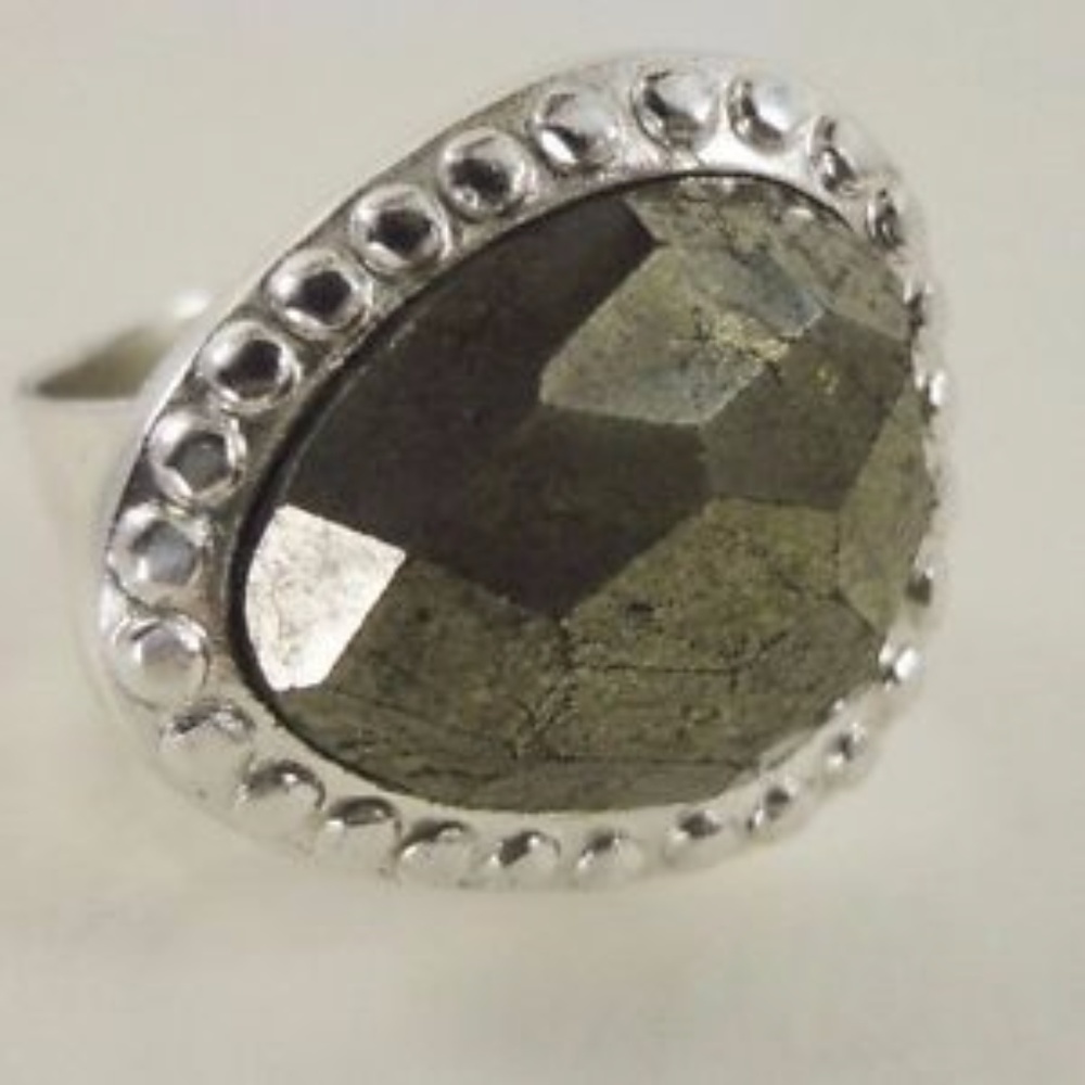 Fantasy Pyrite Ring - Silpada