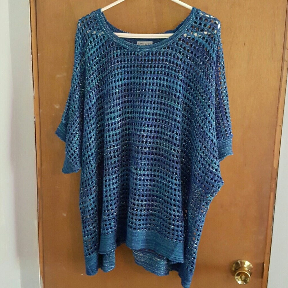 Open-weave sweater