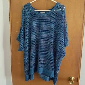 Open-weave sweater