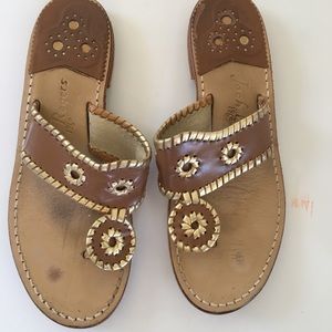 Jack Rodgers slide on sandals