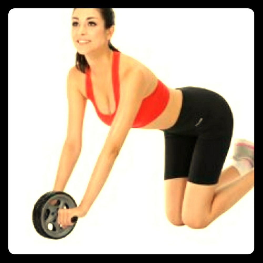 Sunny health and fitness exercise wheel