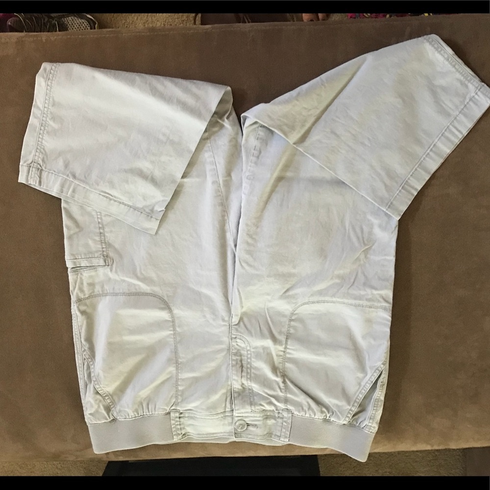 Chino crop pants