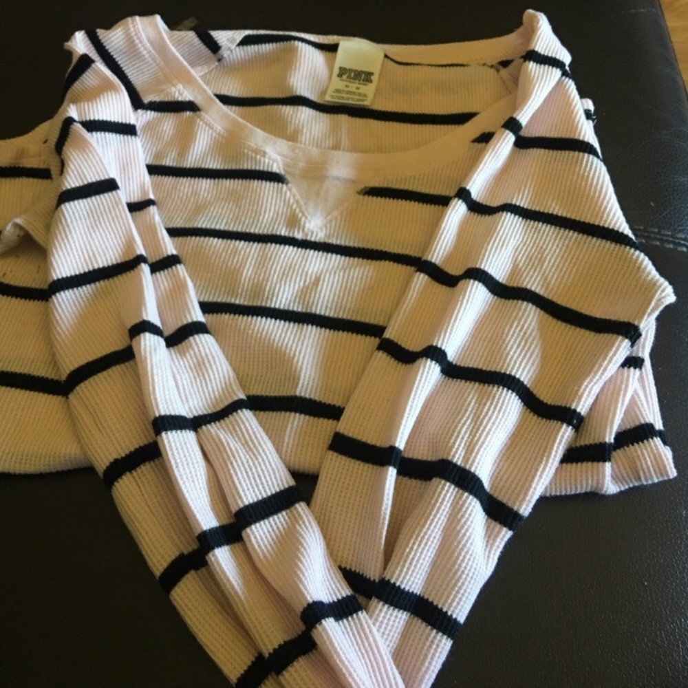 Victoria's Sexret Pink Thermal Long Sleeve