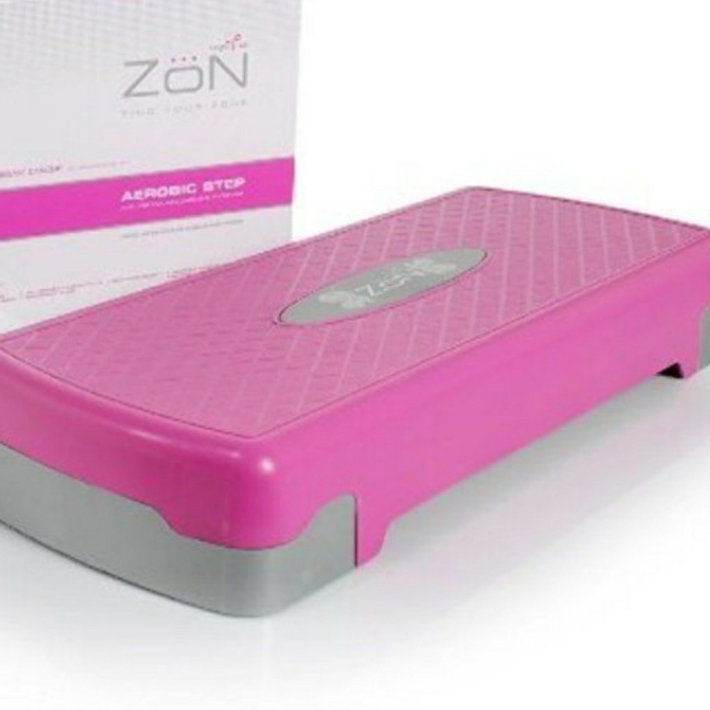 ZoN Pink Aerobic Step Fitness Step Platform Riser