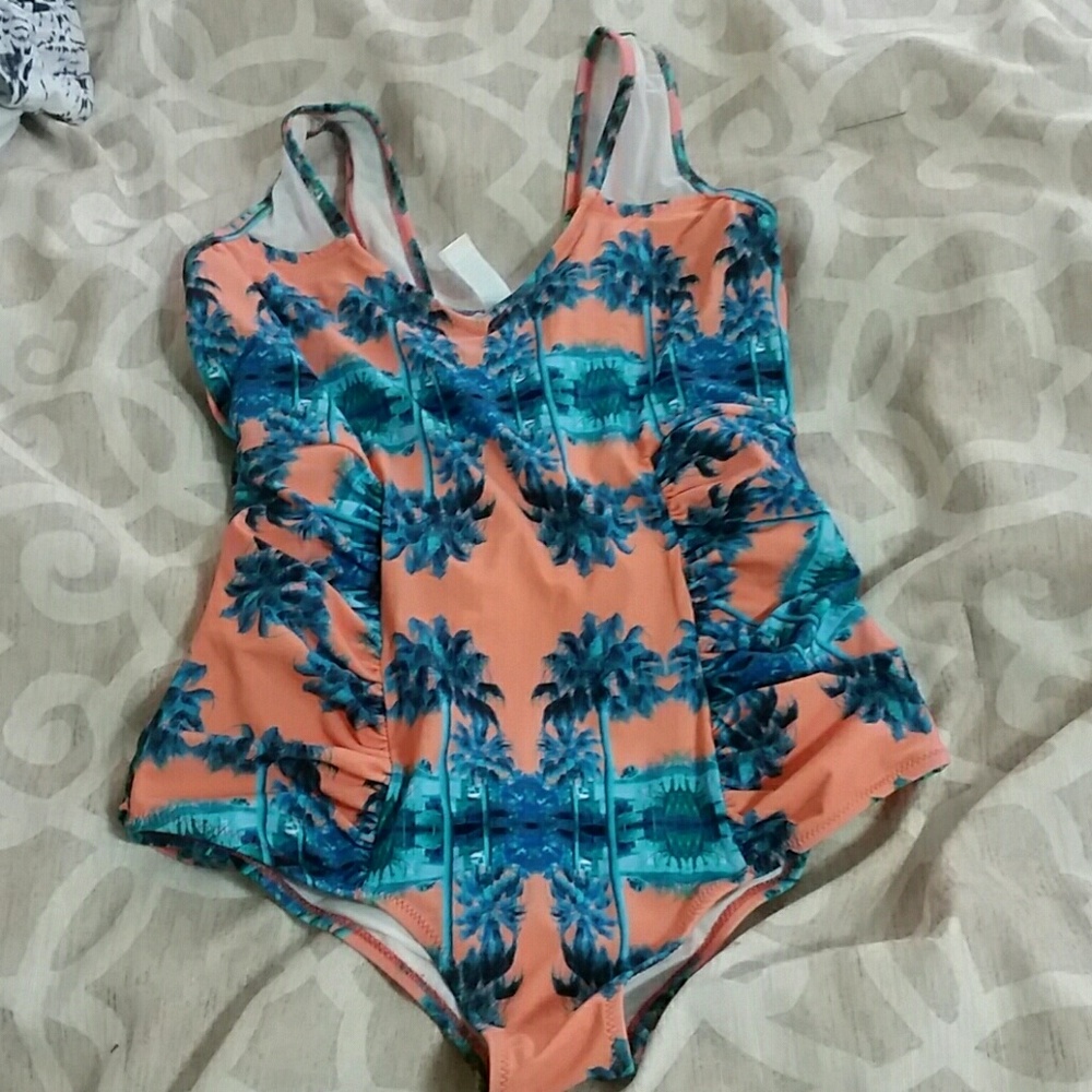 Asos tropical one peice