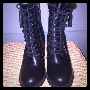 Lace up boots