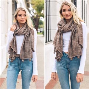 Tassel Scarf Tassel Scarf