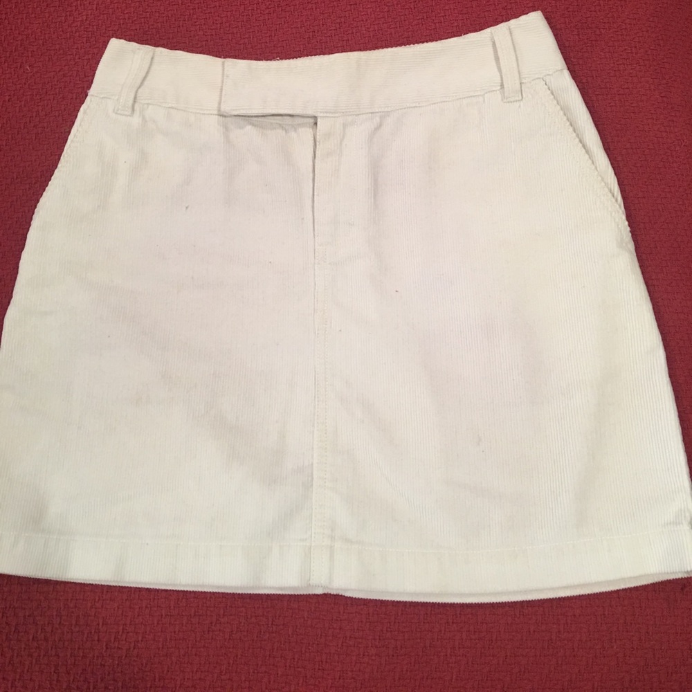 Corduroy skirt