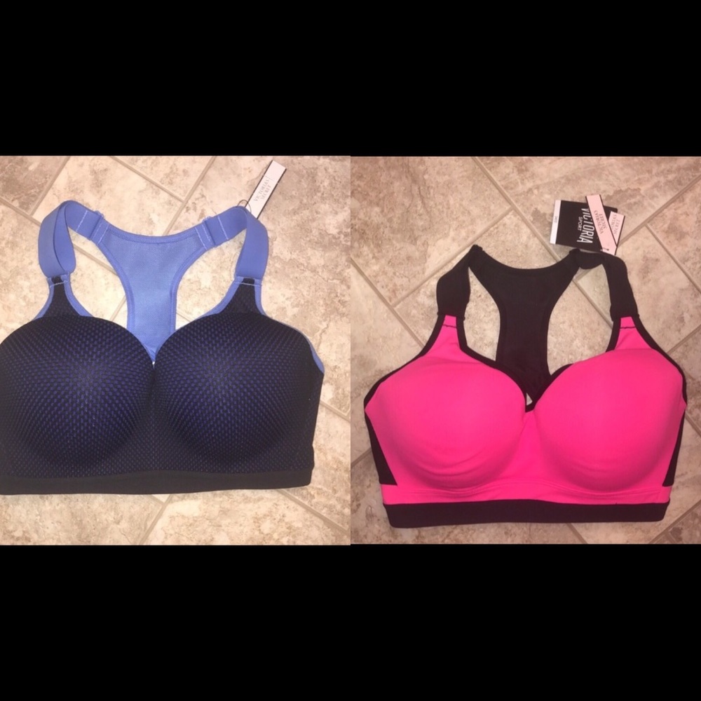 Victoria's Secret Sports Bra Bundle 34DD NWOT