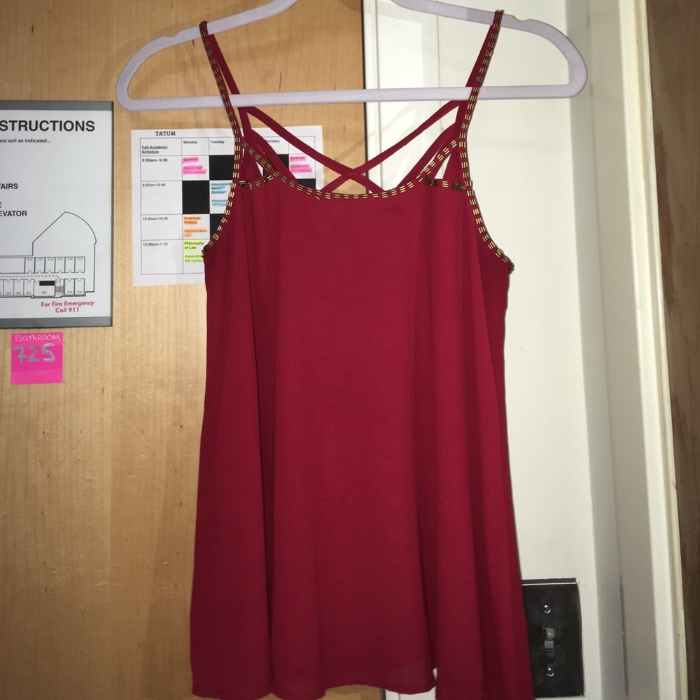 Red Blouse/ shirt