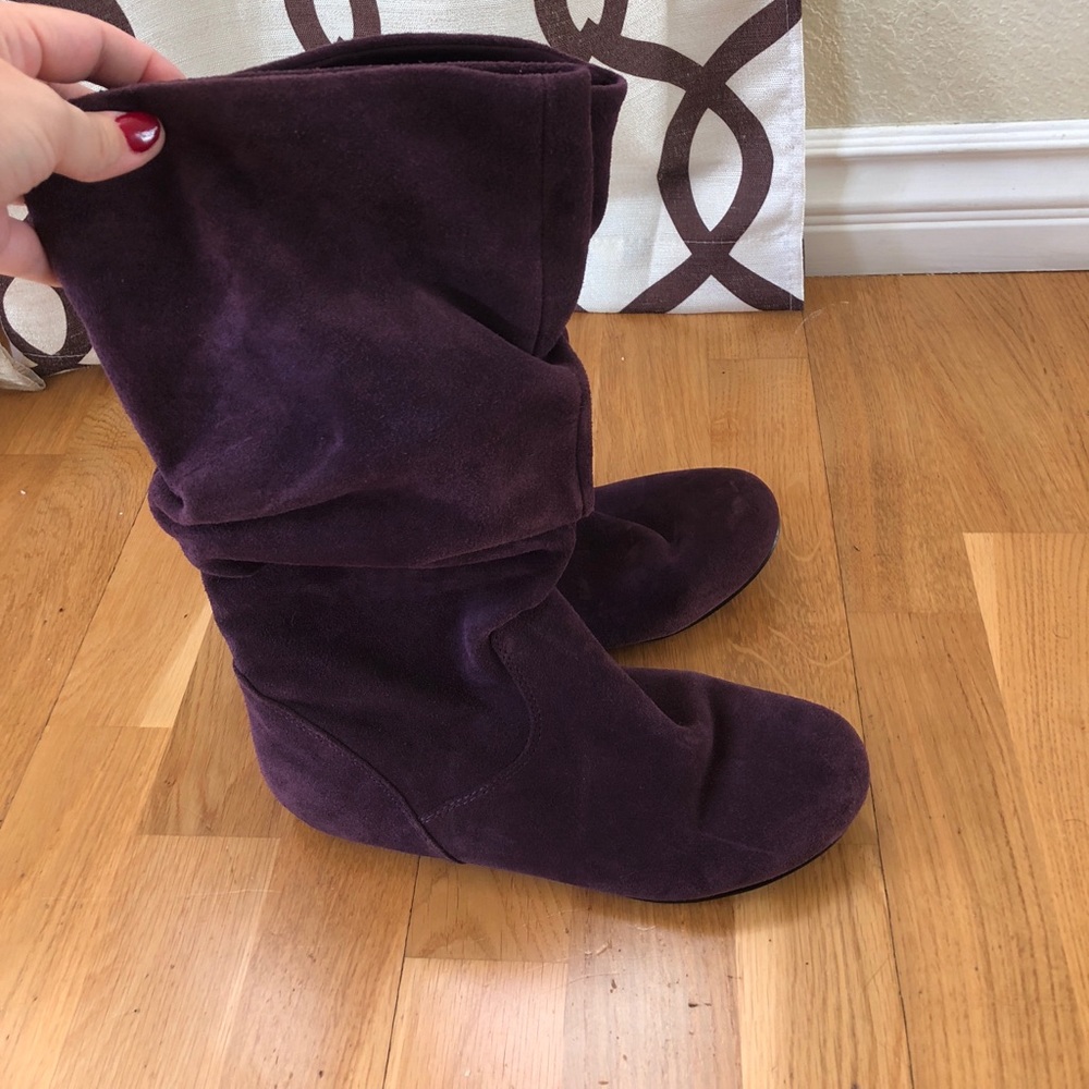 Purple Steve Madden Tiana boots