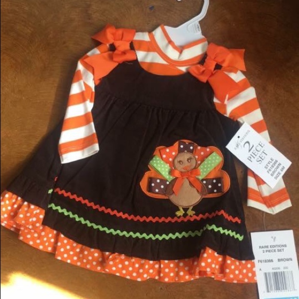 Rare Editions Thanksgiving Dress