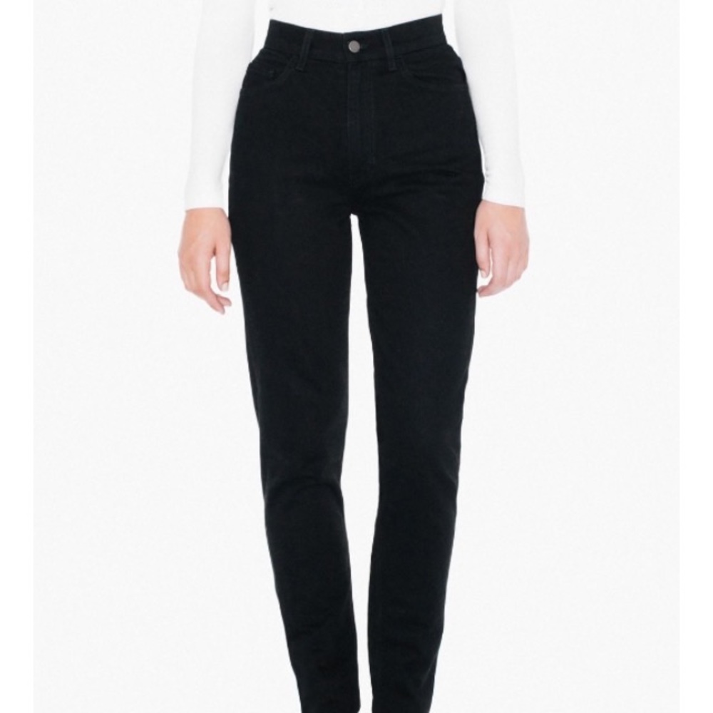 American Apparel High-Waist Jean