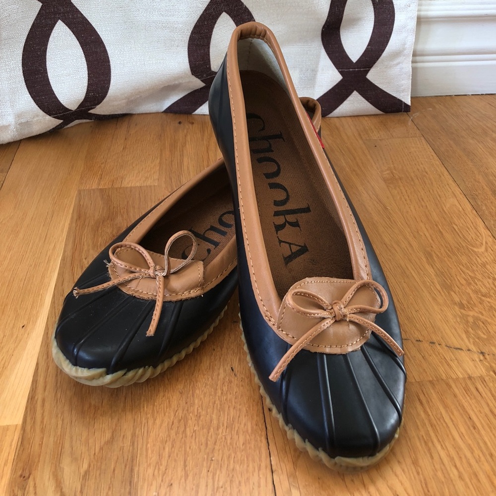 Rubber Chooka rain shoes!