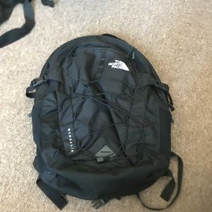 The north face borealis backpack black