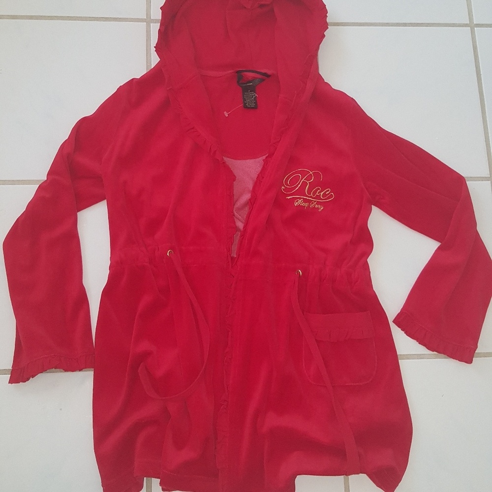 Red Rocawear short robe sleep sexy