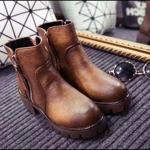 Brown boots