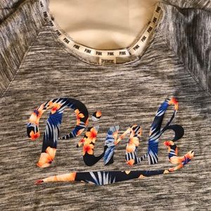 Pink Victoria's Secret sweat shirt