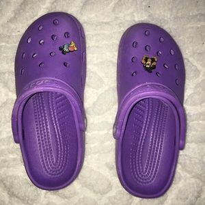 Purple Crocs size 8 women’s