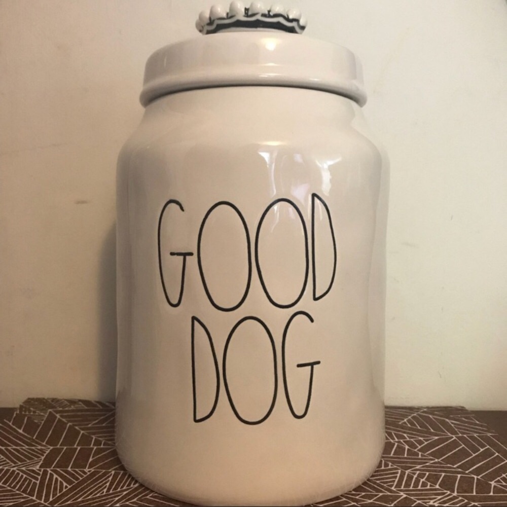 Rae Dunn “Good Dog” Treat Canister 🐶