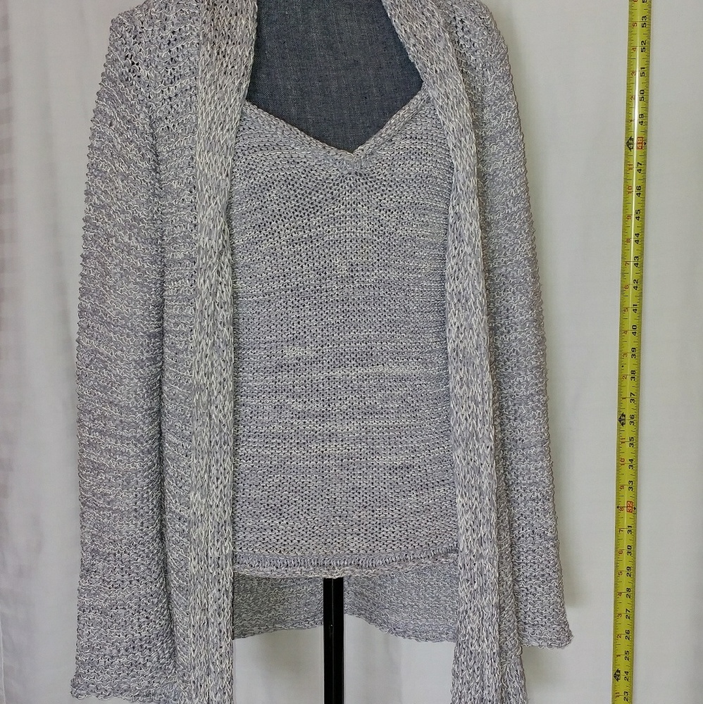 Giorgio Armani sweater-set, size 46, lt.purple-