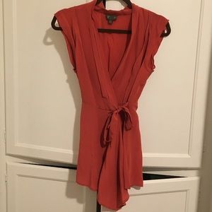 Anthropologie wrap top by Fei. Anthropologie wrap top by Fei.