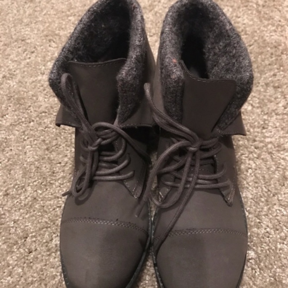 Madden Girl Gray Boots