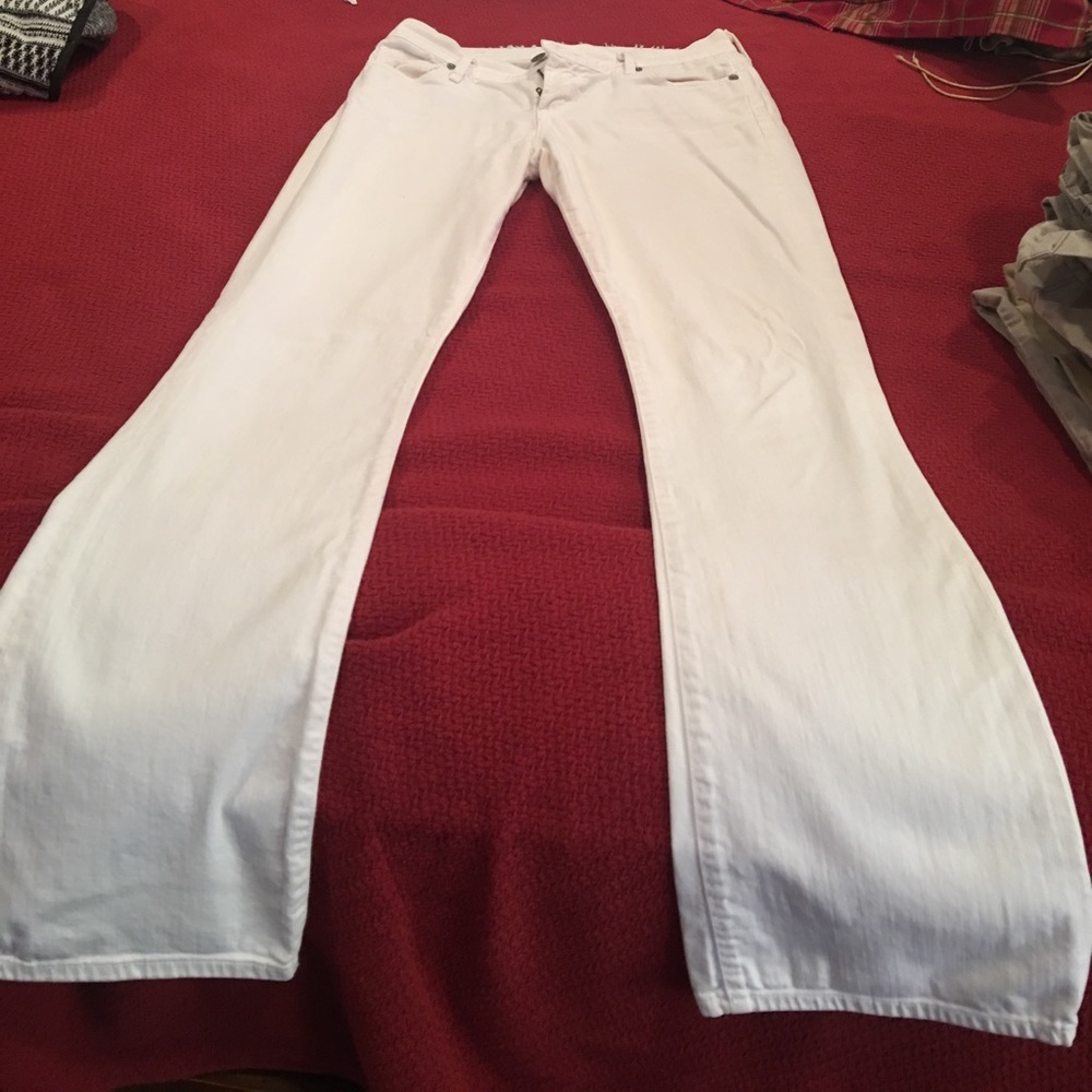 White jeans