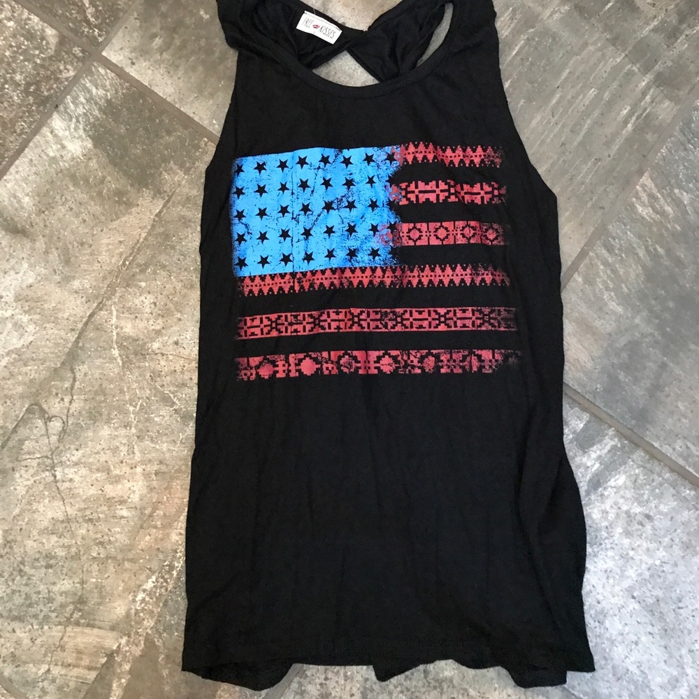 Cute black tank top