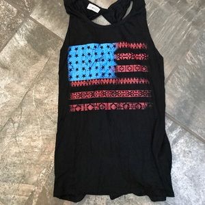 Cute black tank top
