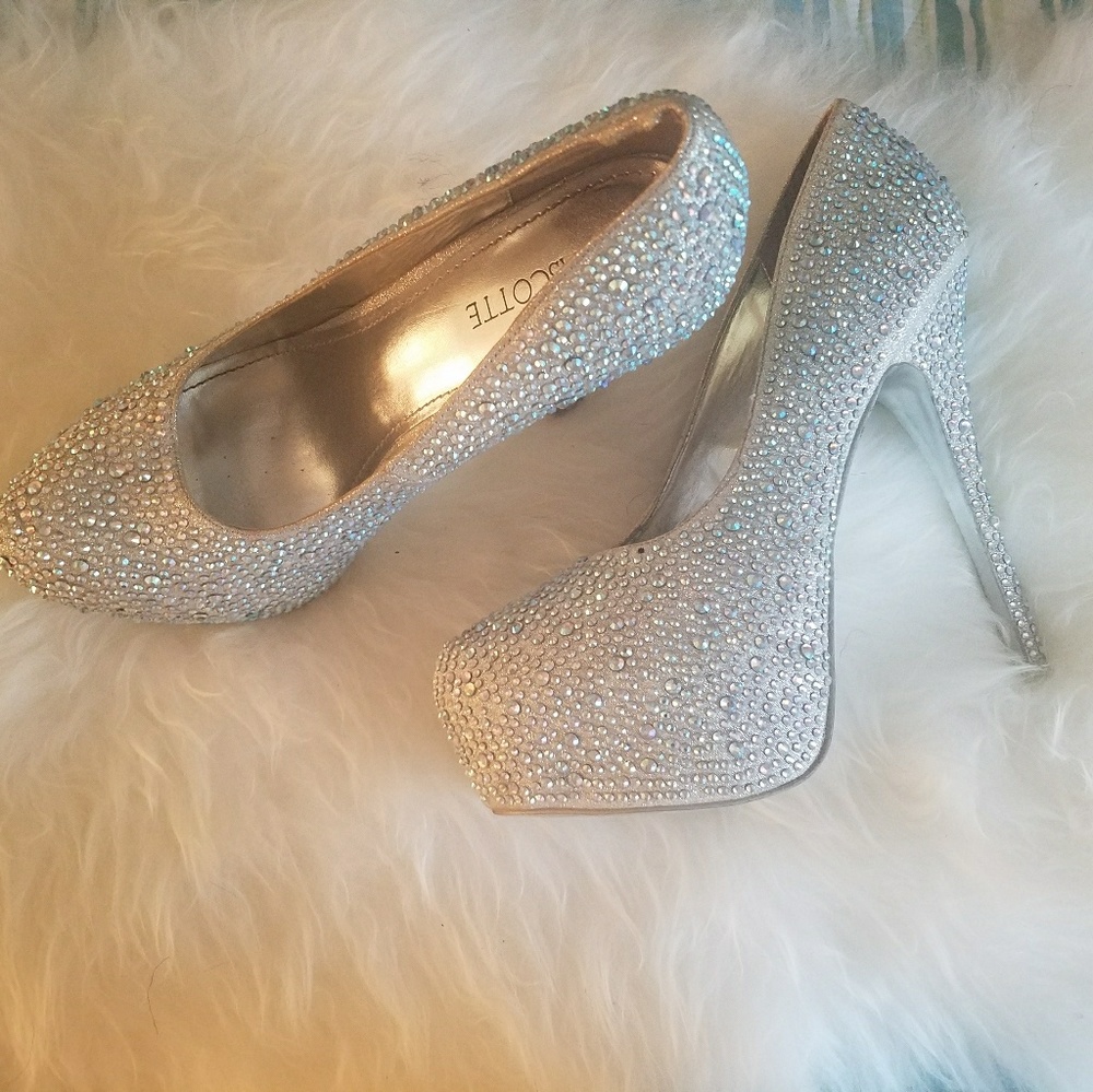 Crystal heels