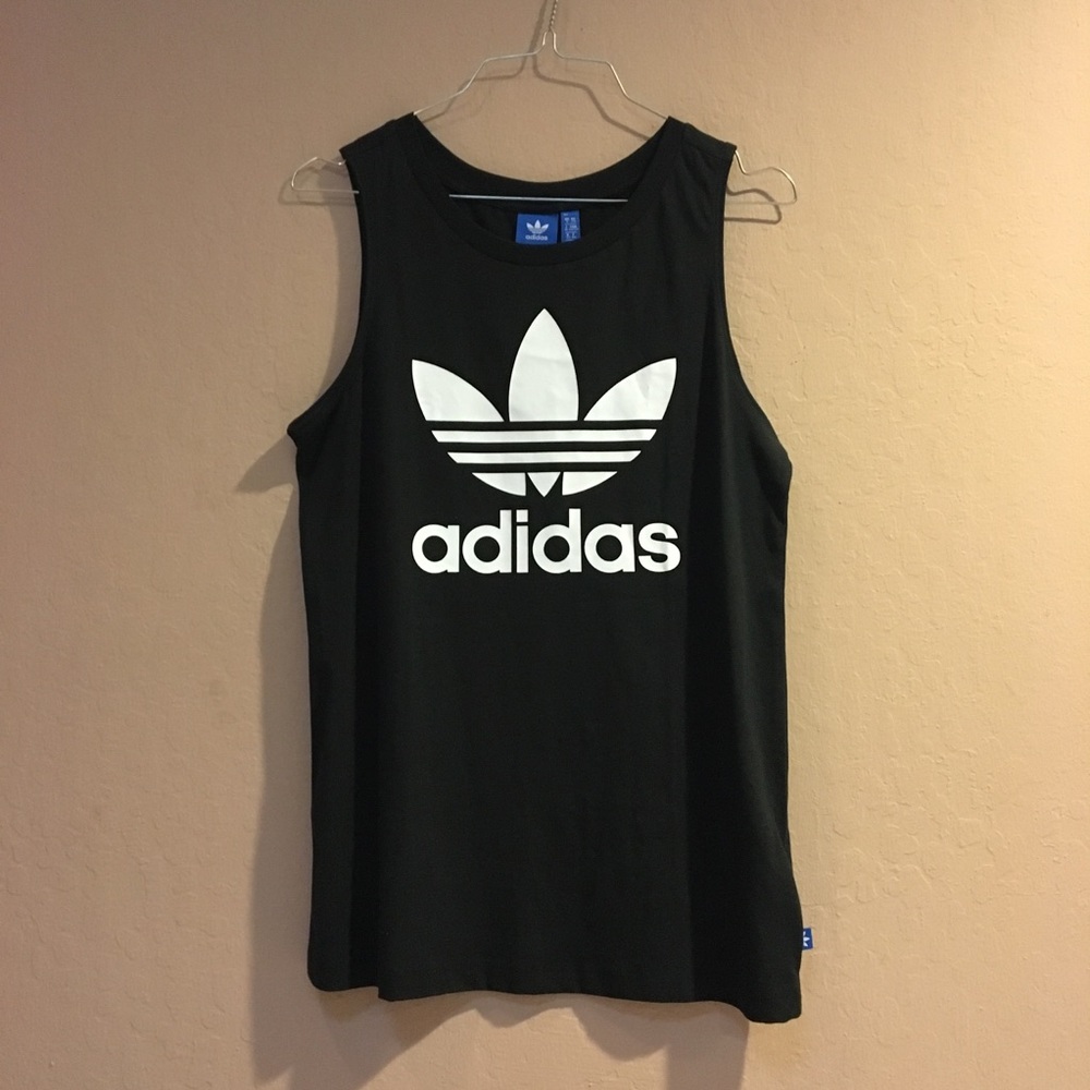SOLD OUT • Adidas Trefoil Workout Tank - Picture 3 of 6