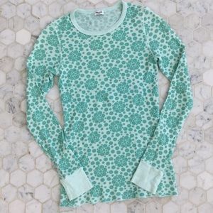 Splendid Thermal Knit Long Sleeve Top