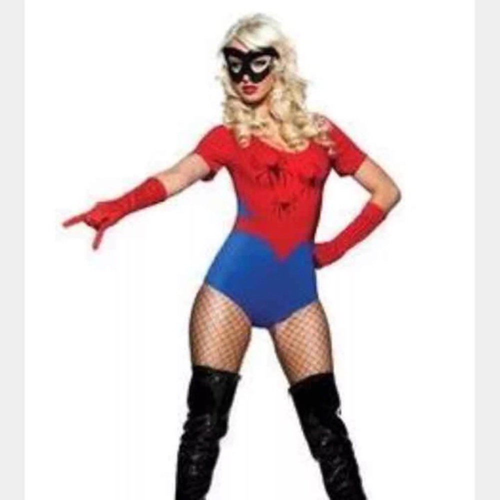 New sexy spider woman costume