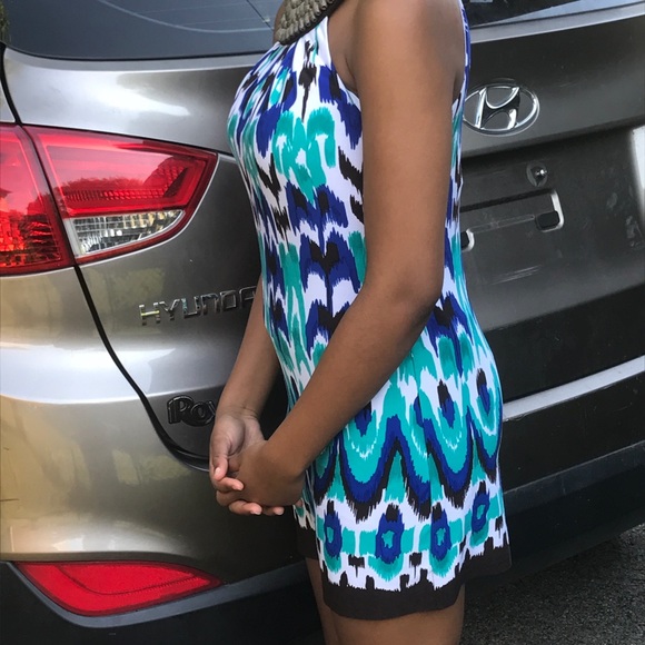 International Concepts INC Ikat Halter Dress - Picture 2 of 5